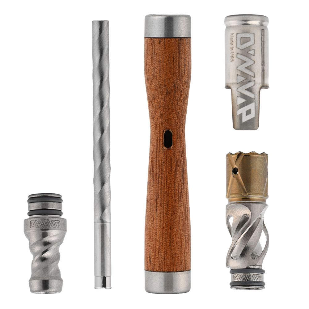 DynaVap WoodWynd - Handlaget fordamper i edelt tre – DynaVap (bakfra)