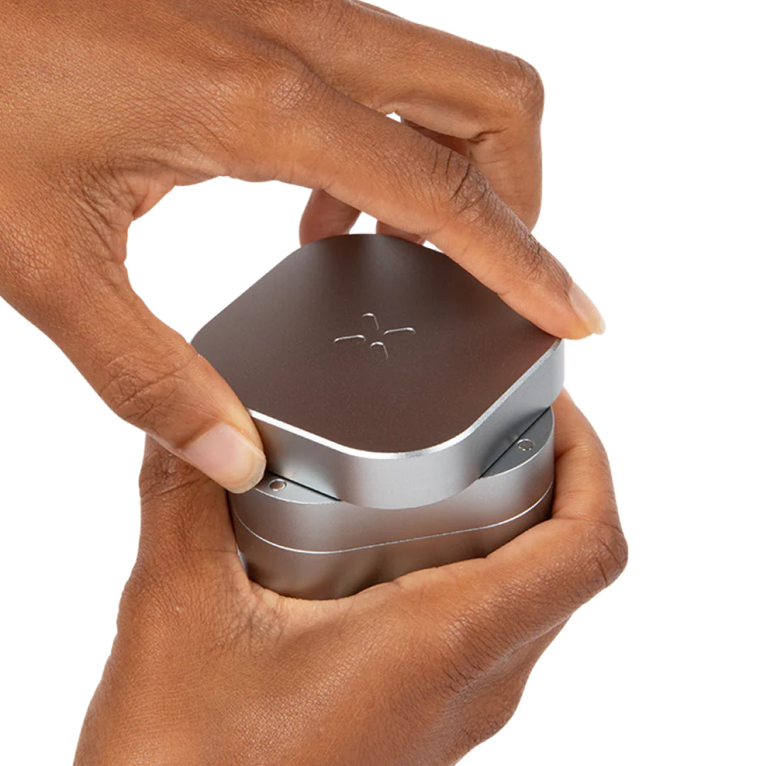 PAX metall grinder – Fordampere (fra siden)