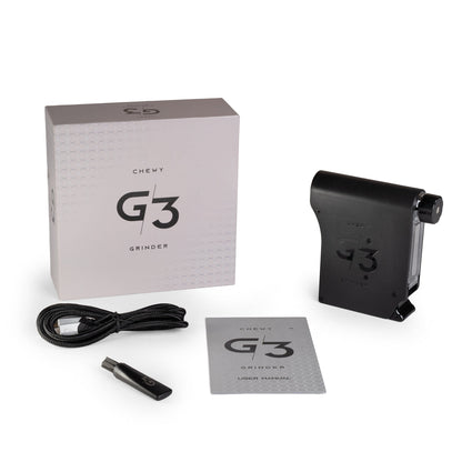 Chewy G3 Elektrisk Grinder - Deluxe – Chewy (fra siden)