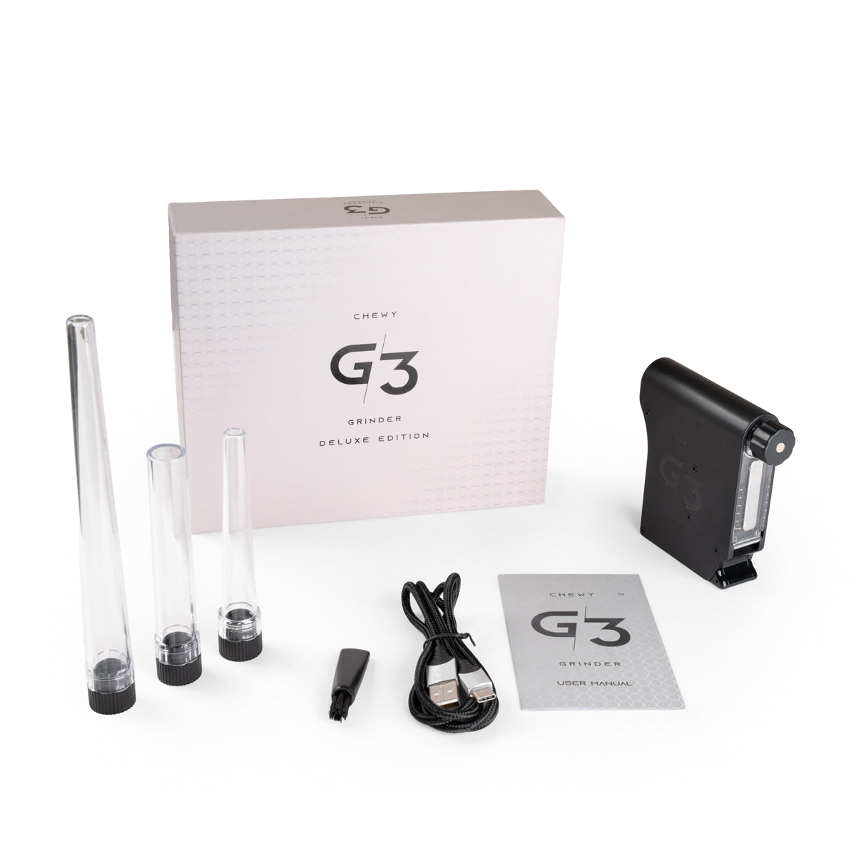 Chewy G3 Elektrisk Grinder - Deluxe – Chewy (bakfra)