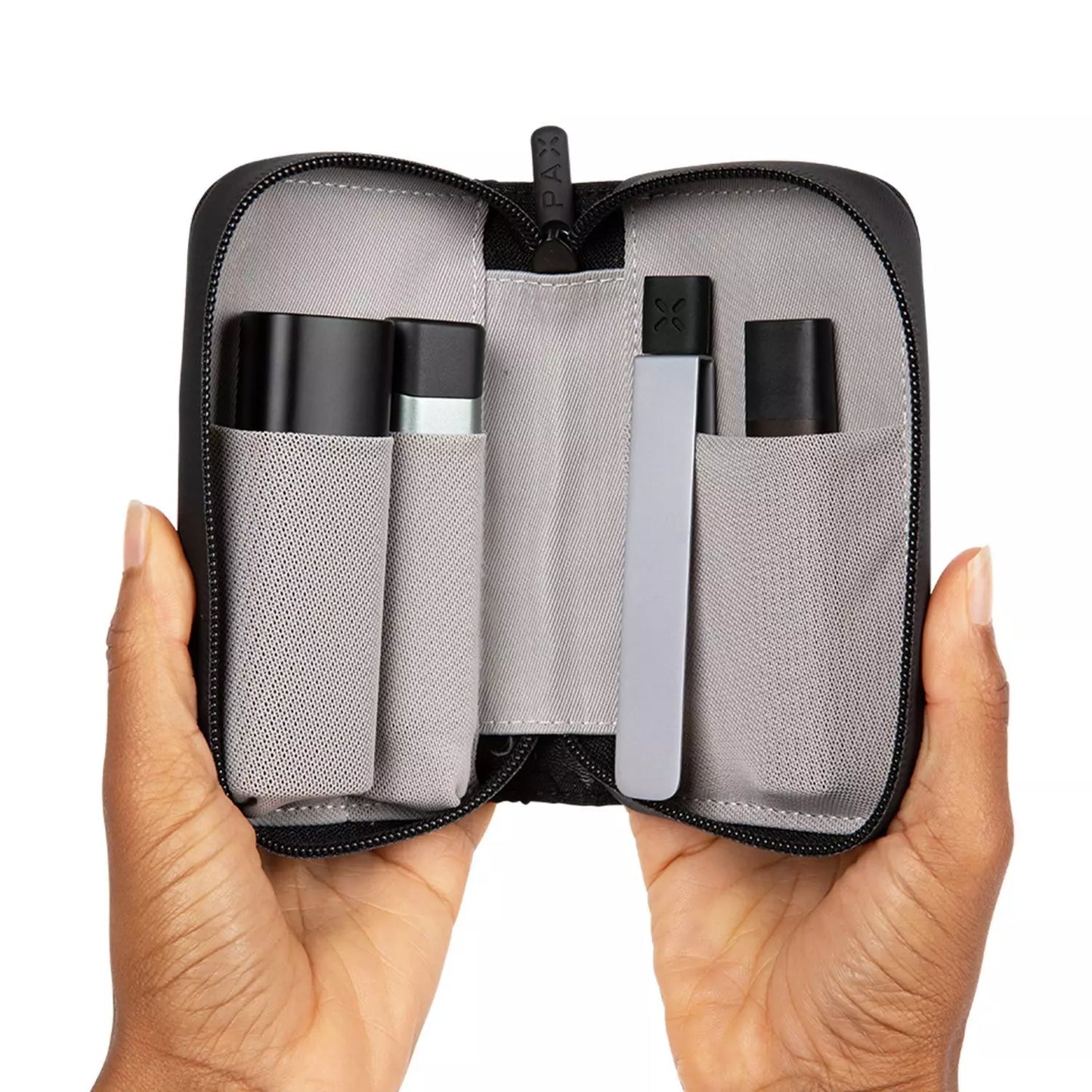 PAX-smell-proof-case! Pocket, liten. Luktfri, med karbonfilter – Fordampere (forfra)