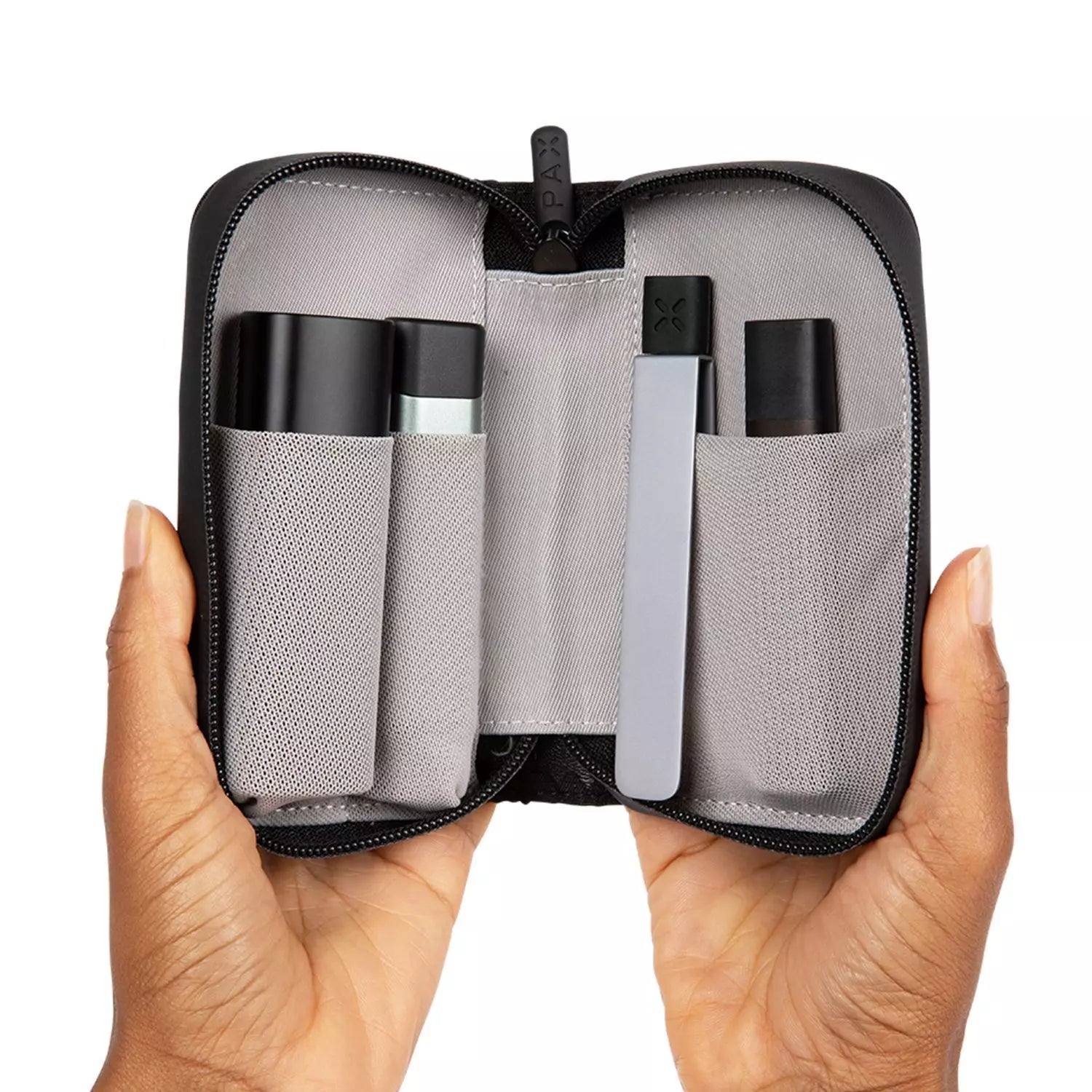 PAX-smell-proof-case! Pocket, liten. Luktfri, med karbonfilter – Fordampere (forfra)