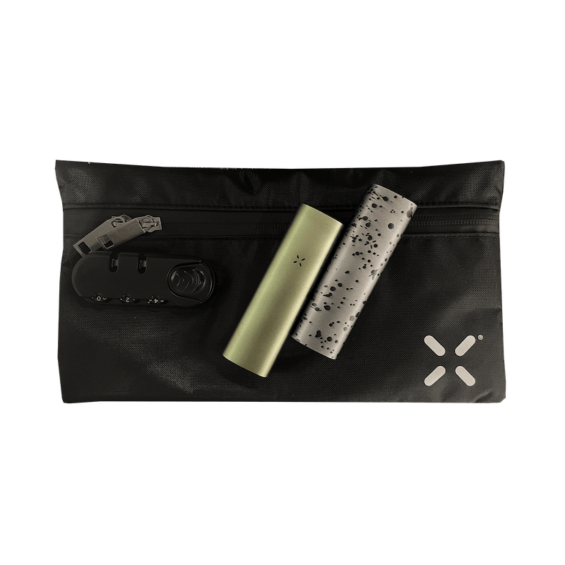 PAX-Stash-bag! Luktfri, med karbonfilter. SVART – Fordampere