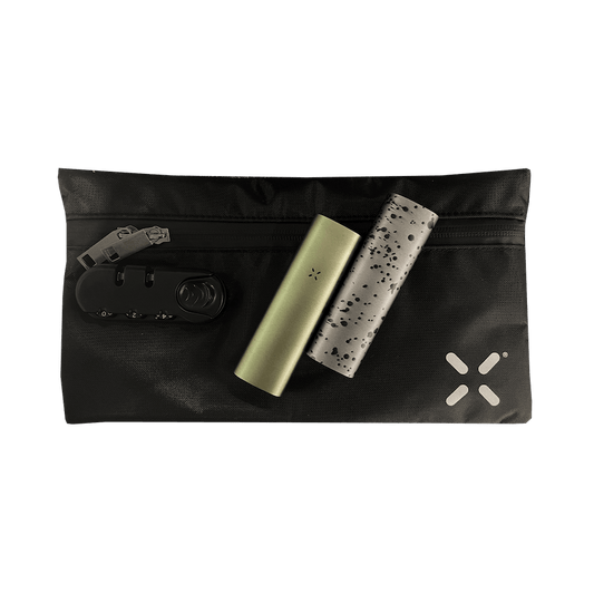 PAX-Stash-bag! Luktfri, med karbonfilter. SVART – Fordampere