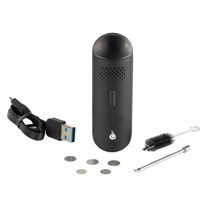 FLOWERMATE CAP Vaporizer SVART / Black / grå – Fordampere (forfra)