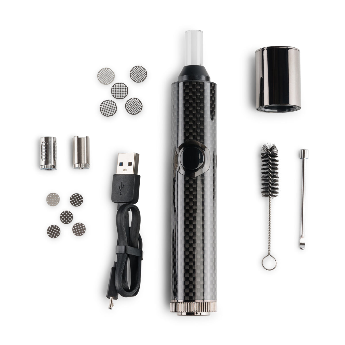 FLOWERMATE SLICK vaporizer / fordamper – Flowermate (fra siden)