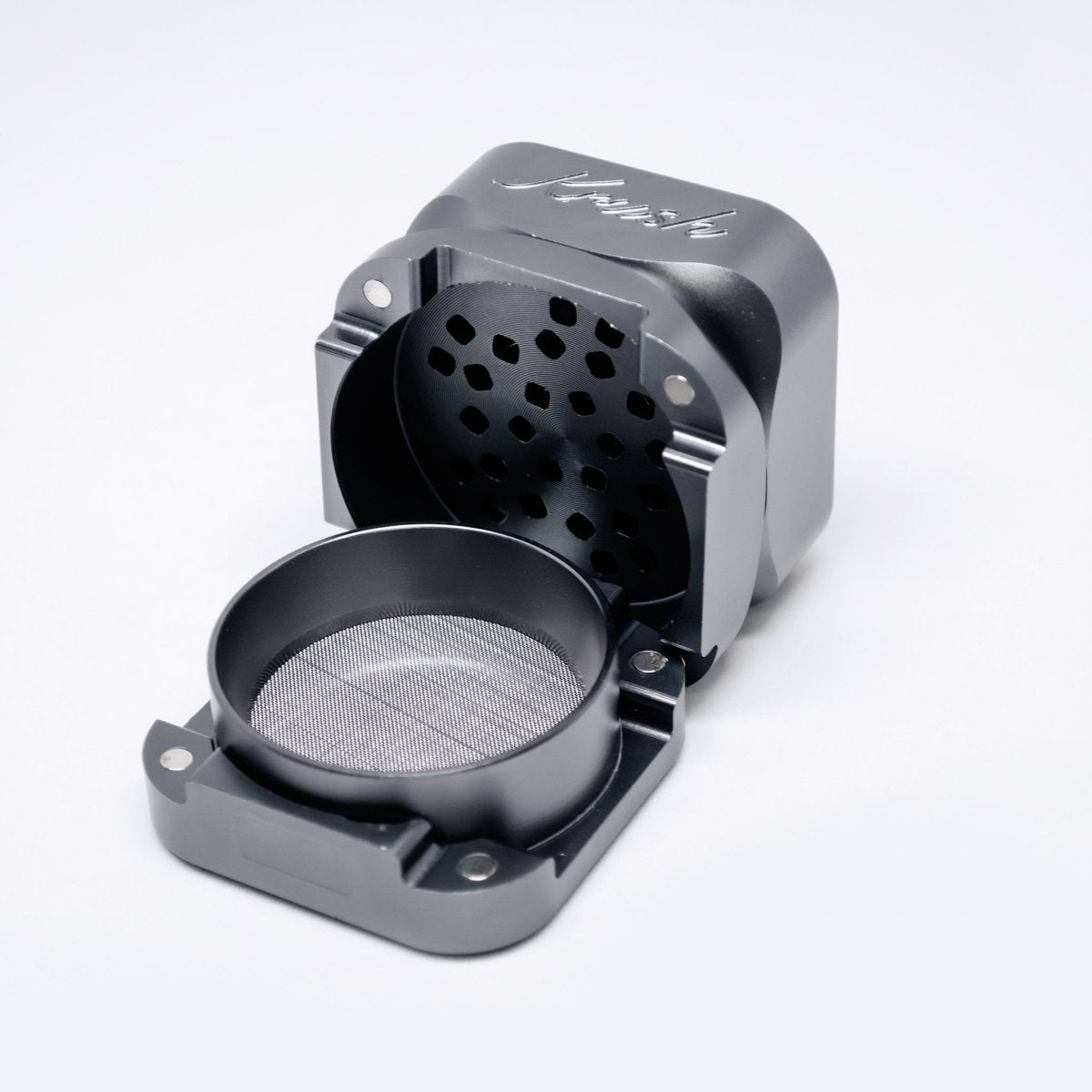 KRUSH 3.0 metall grinder, 3 deler – Fordampere (detaljbilde)