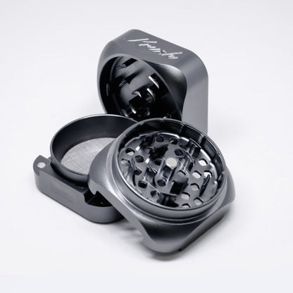 KRUSH 3.0 metall grinder, 3 deler – Fordampere (nærbilde)