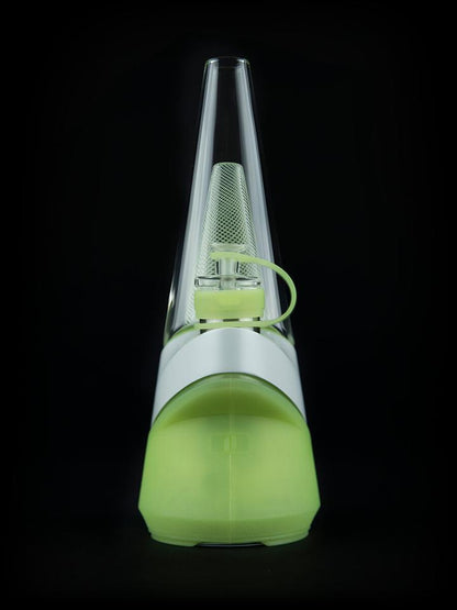 Puffco Peak Neon Lightning - glow in the dark front