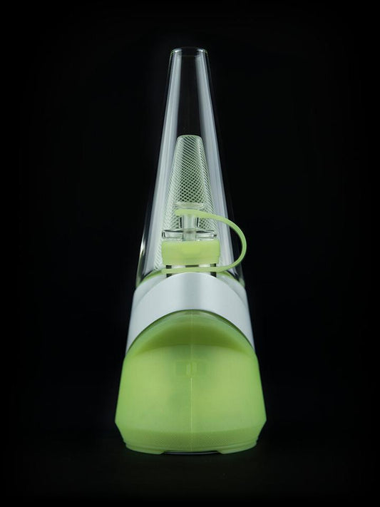 Puffco Peak Neon Lightning - glow in the dark front