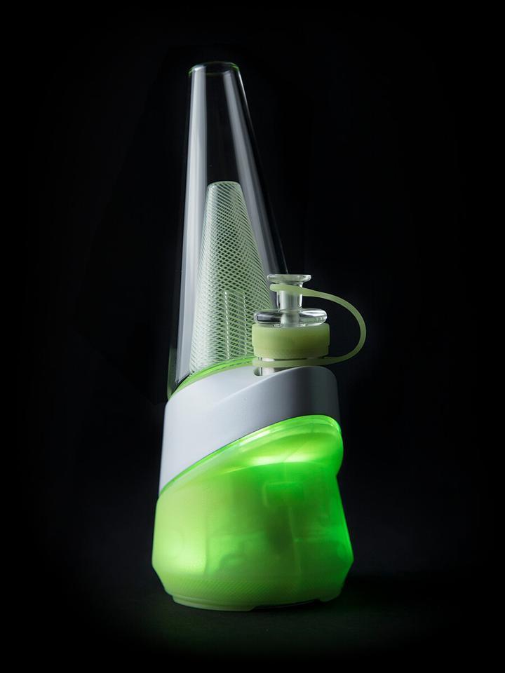 Puffco Peak Neon Lightning - side view