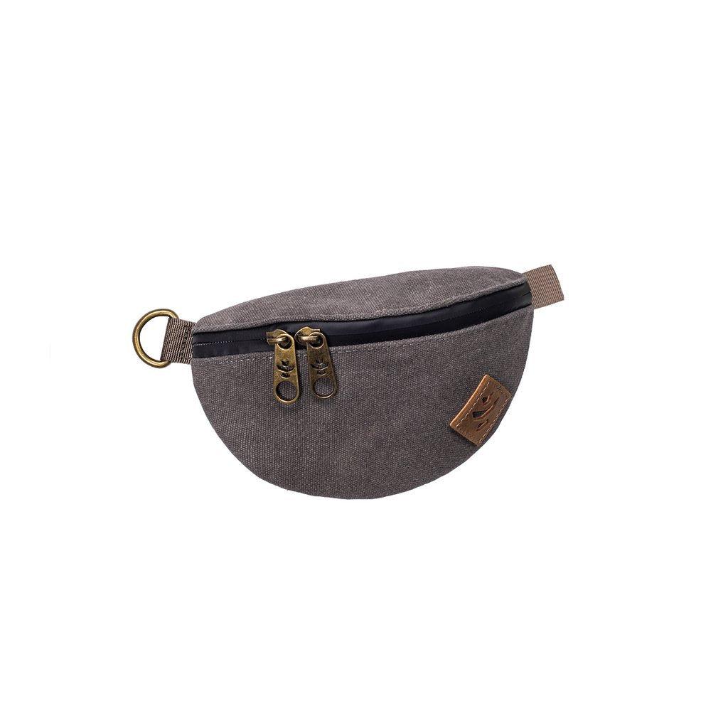 Revelry fanny-pack / rumpetaske - "Luktfri" med karbonfilter – Revelry (fra siden)
