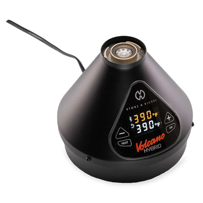 Storz & Bickel - Volcano HYBRID, Easy Valve m/ Bluetooth App - ONYX – Fordampere (med tilbehør)