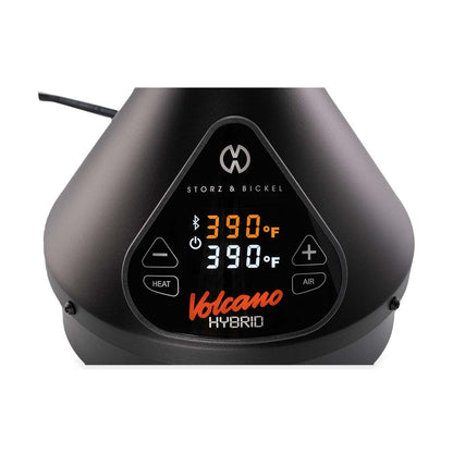 Storz & Bickel - Volcano HYBRID, Easy Valve m/ Bluetooth App - ONYX – Fordampere (fra siden)